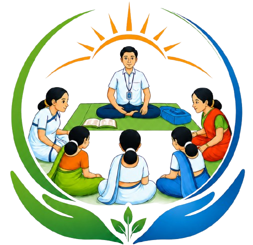 Self-Help Group meeting illustration